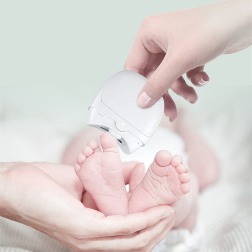 Coupe-ongles électrique 2-en-1 – Coupe & Polissage sécurisé