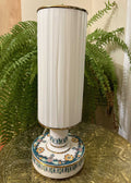 Lampe en Céramique Artisanale Dorée